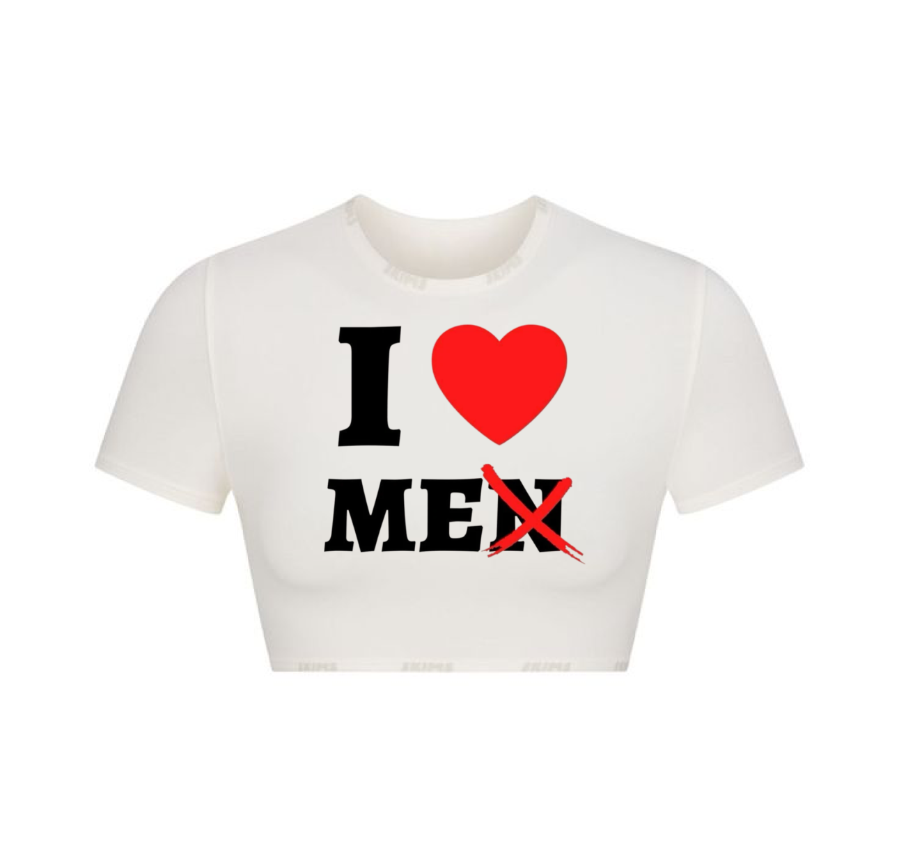 "I ❤️ ME" WOMAN'S CROP TOP